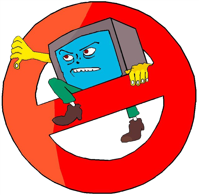 non andremo mai in tv_logo associazone
